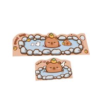 Teng Fei - Alfombras Decorativas Cocina Antideslizante Diseño Capib Agua