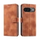 thumbnail image 1 of Funda Cartera para Google Pixel 9 Tapa con Ranuras, Soporte y Correa Marrón, 1 of 5