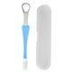 thumbnail image 1 of 1PC Tongue Scraper Cleaner Surgical Grade Pro Eliminate Bad Breath Stainless Steel Metal Tongue Brush Dental Kit For Adults, 1 of 3