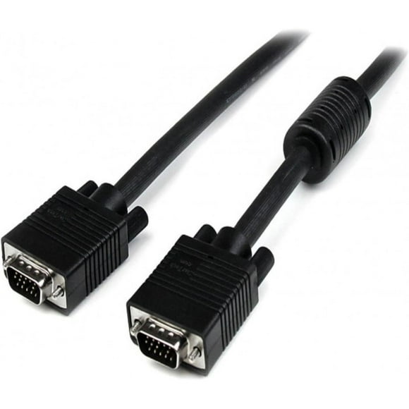 Cable de Video VGA de 2m para Monitor de Computador negro