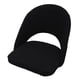 thumbnail image 1 of Funda Suave Para Silla Con Respaldo Corto Y Curvo Funda De Poliéster En Arco Para Comedor, Negro, 1 of 5
