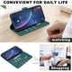 thumbnail image 4 of Funda Billetera para Xiaomi Redmi A7 Pro Protección RFID y Soporte Ajustable Verde, 4 of 6