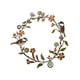 thumbnail image 1 of Garland De Pájaros Simulación De Decoración De La Casa De Campo Hecha A Mano Corona De Acero Inoxidable A, 1 of 5