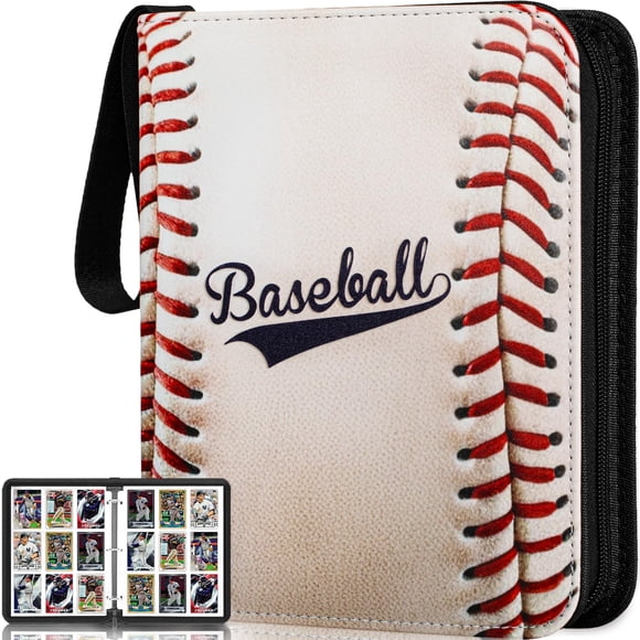 Carpeta de tarjetas de béisbol RONMONG 2024-2025 con 990 bolsillos