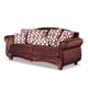 thumbnail image 3 of Sofa Catania 2 Cuerpos Clásico Tela Velvet Chocolate, 3 of 7
