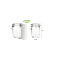 Genérico - Frasco Hermetico De Vidrio 950Ml