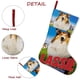 thumbnail image 5 of Calcetines de Navidad Lassie Lino Blanco 45cm x 32cm, 5 of 5