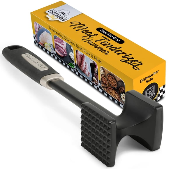 Aplastador de Carne Checkered Chef de Aluminio Doble Cara