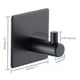 thumbnail image 2 of Ganchos Adhesivos Colgador Perchero Baño Cocina Acero Inox Color Negro, 2 of 3
