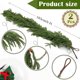thumbnail image 2 of Hananona 2 piezas de guirnaldas navideñas de pino Norfolk, de 1,83 m, 2 of 3
