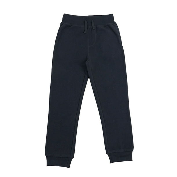 Pantalón De Buzo Niña Kids Polar Negro Corona