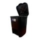 thumbnail image 2 of Basurero Buzon Con Pedal 10L Polietileno Negro, 2 of 3