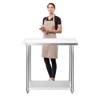 Prochef - Meson Centro Eco Acero Inoxidable 90X60X85 Cm.