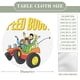 thumbnail image 2 of Speed Buggy-theme Fitted Round Tablecloths Elastic Edged Table Covers Waterproof Table Cloth for Kitchen Holiday Party Tables Decor 150cm, 2 of 6