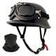 thumbnail image 1 of Casco de moto DLPACKJ, estilo alemán, media calavera, 1 of 6