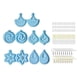 thumbnail image 3 of 95 Uds. Molde De Resina Epoxi Para Pendientes, Moldes De Silicona, Fundición DIY Para Mujeres Y Hombres, 3 of 5