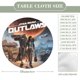 thumbnail image 2 of Star Wars-theme Fitted Round Tablecloths Elastic Edged Table Covers Waterproof Table Cloth for Kitchen Holiday Party Tables Decor 150cm, 2 of 6