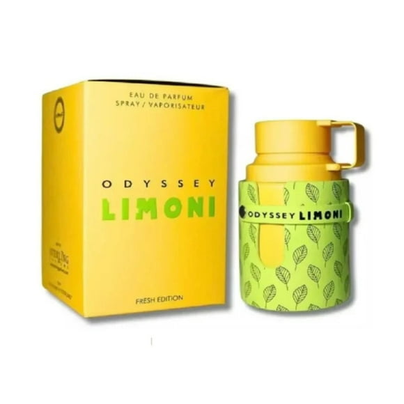 Perfume Armaf Odyssey Limoni Fresh EDP 60ml Unisex – Aroma fresco con limón y lavanda