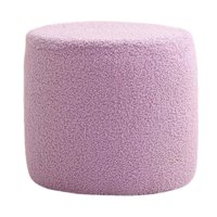 Bothyi - Reposapiés Con Asiento Acolchado, Taburete Otomano Para Mesita De Noche, Apartamento, Sala De Estar