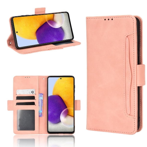 Funda Cartera Magnética para Samsung Galaxy A53 5G- Tarjetero Desmontable, Cuero PU, Soporte
