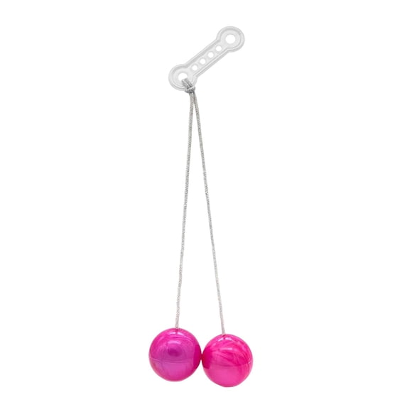 Click Cack Ball Swinging Ball Toys Habilidades Motoras Finas Juguete Sensorial Para Exteriores Rose Red