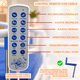 thumbnail image 5 of Cama Clínica Catre Eléctrico 260kg Colchón Bandeja Y Control, 5 of 9