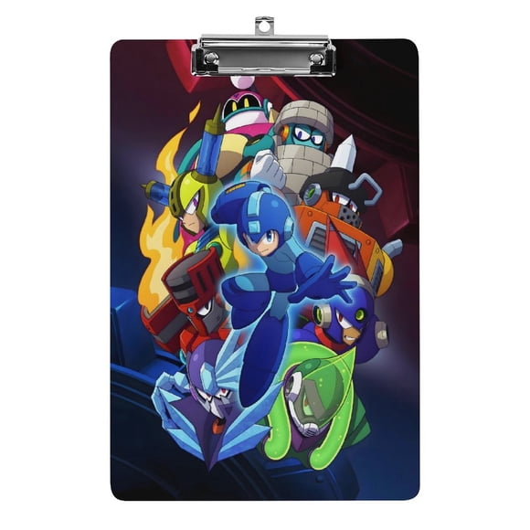 Portapapeles de Acrílico Desmarcar Mega Man A4