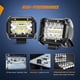 thumbnail image 3 of Barra de luces LED Nilight, 4 unidades, 60 W, 6000 lúmenes, 4 pulgadas, para todo terreno, 3 of 7