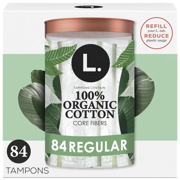 Tampons L. Cotton, absorbencia regular, 84 unidades