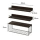 thumbnail image 3 of Set de 3 Repisas Flotantes de Madera y Metal, 3 of 4