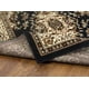 thumbnail image 3 of Bajada de Cama Kashan King Negra 60 x 90 cm, 3 of 3