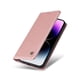 thumbnail image 5 of Funda Billetera de Cuero para iPhone 15 Pro Max con Tarjetero y Soporte - Tapa Magnética Rosa, 5 of 6