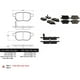 thumbnail image 2 of Pastillas Freno para auto Toyota Urban Cruiser 2007-2016 Trasero, 2 of 4