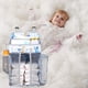 thumbnail image 3 of 1pc Diaper Organizer, Diaper Caddy Organizer Hanging Large, Crib Hanging Bag, Crib Side Storage, Diaper Stacker, Nursery Hanging Organizer For Changing Table,Baby Stuff, And Nursery Accessories, Baby, 3 of 4