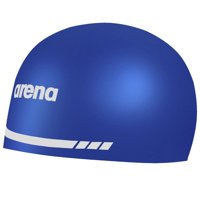 Gorro De Natación Arena 3D De Silicona Suave, Color Azul Real, Talla L