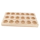 thumbnail image 1 of Organizador De Almacenamiento De Exhibición De Aceite Esencial De Madera Soporte Para Rack 6 Botellas De 15 Ml 18 Ranuras, 1 of 3