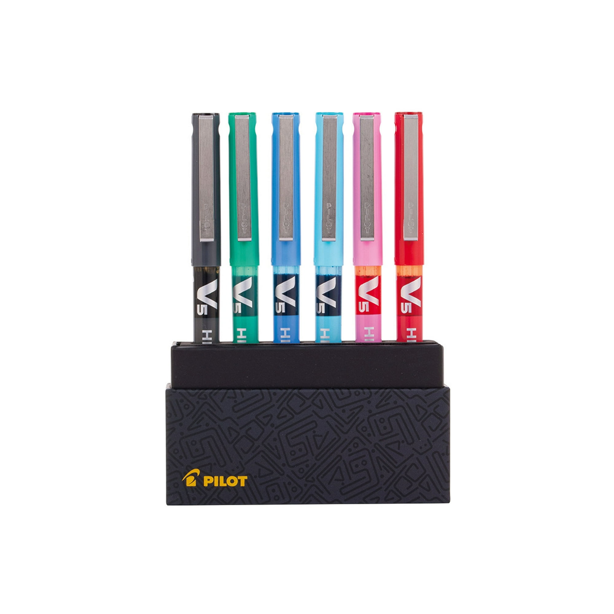 Set 6 Lápices Tinta Hi-tecpoint 0.5mm Pilot