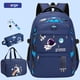 thumbnail image 1 of Elementary Student Backpack Children New School Bags for Boys Kids Schoolbags Waterproof Book Bag With Lunch Bag Pencil case, 1 of 3