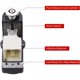 thumbnail image 2 of Alarm Disc Lock, 110 dB 7mm Pin 5ft Reminder Cable with Carr, 2 of 2