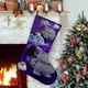thumbnail image 1 of Calcetín Navideño Desmarcar Vampirina Lino Blanco 45cm x 32cm, 1 of 5