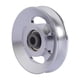 thumbnail image 2 of Rueda De Polea De Rodamiento Polea Universal De Aleación De Aluminio Para Accesorio De Ejercicio 88 Mm Plata, 2 of 5
