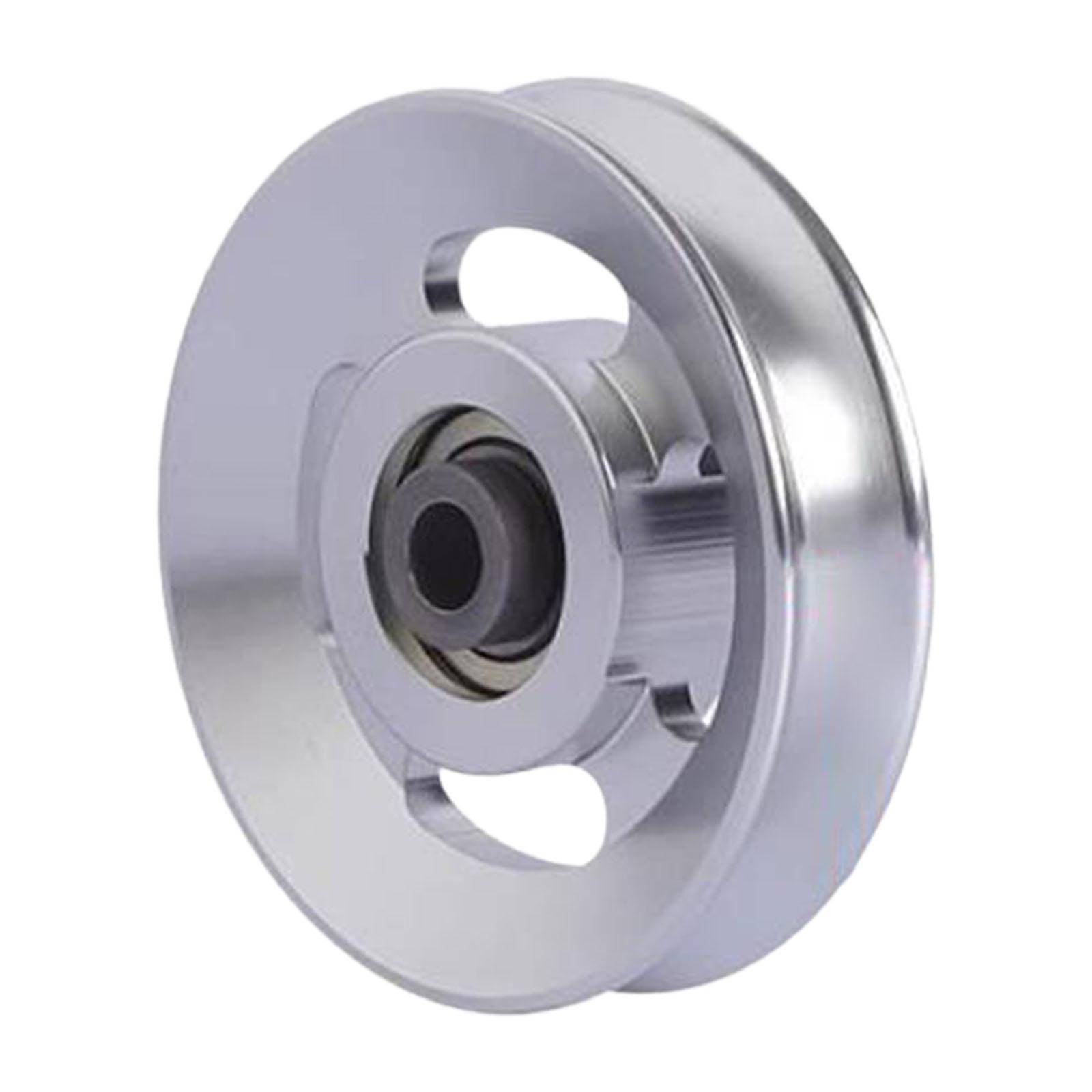 Magideal - Polea De Aleación De Aluminio Con Cojinete, Rueda De Polea, Rueda De Cable De Gimnasio Resistente Al Desgaste Universal Para Accesorio De Ejercicio, P 88Mm