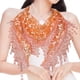 thumbnail image 1 of Elegant Women's Triangle Scarf with Tassel for Church, Weddings, and Bridal Events - Embroidered Lace Shawl with Bandana, 1 of 5