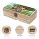 thumbnail image 3 of Fat Albert y los Cosby Kids Caja Organizadora de Madera Rústica - Caja Decorativa Multifuncional para Escritorio, Hogar, Oficina, Joyas y Manualidades, 3 of 6