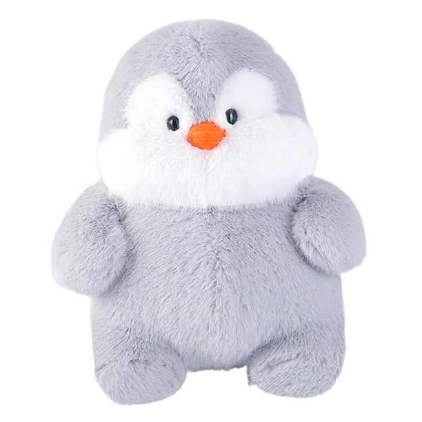 Animal de Peluche de Juguete, Almohada, Muñeca, Adorno Suave Hecho a Mano, Juguete de Peluche para Bebé, Juguete para Dormir para Niños, Niños, Niñas, pingüino