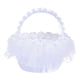 thumbnail image 1 of elegante para niña con flores de boda, mango cómodo, recipiente para dulces , de imitación decorativos para fiestas, eventos,, 1 of 5