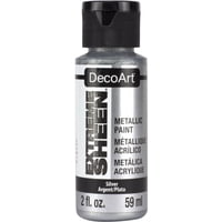 Pintura Decoart Extreme Sheen Silver, 60 Ml