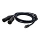 thumbnail image 1 of Tipo C A 2 XLR De 3 Pines Tipo C A XLR Macho Macho A Macho USB C A 2 XLR Macho 500 Cm, 1 of 5