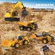thumbnail image 4 of Excavadora a control remoto KIDDITOY 2025 mejorada a escala 1:18, 4 of 8