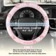 thumbnail image 2 of Cobertura para volante Carbella 37-38 cm My Melody rosa, 2 of 9